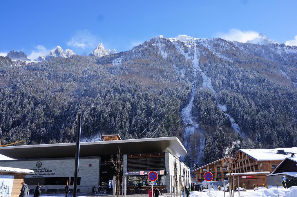 Aiguille Du Midi - Le Chamo'Nid Lejlighed Chamonix Eksteriør billede